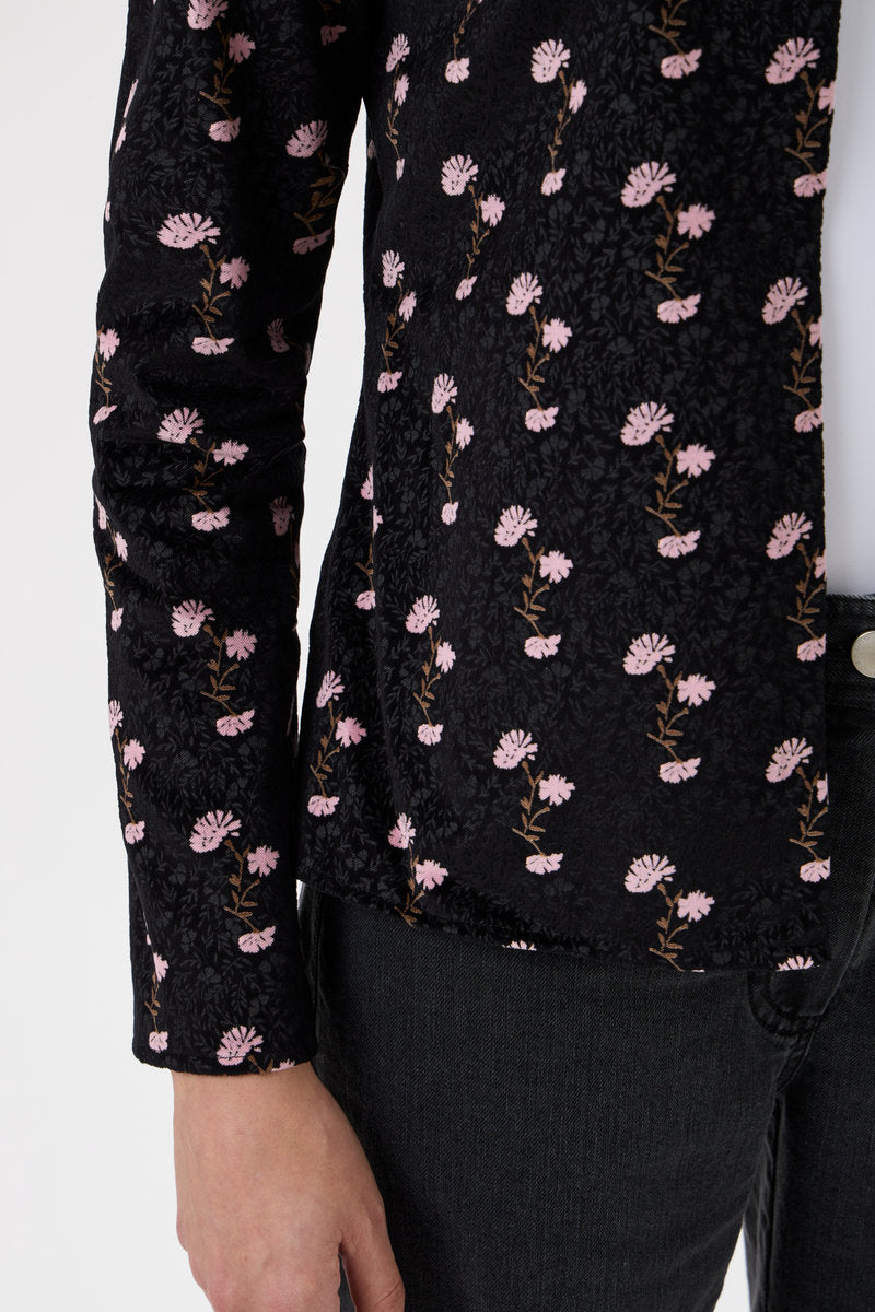 Bouse Jacket in Velvet - 2240 Fiori