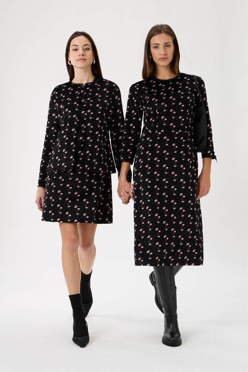 A-line Dress - 9442 Fiori