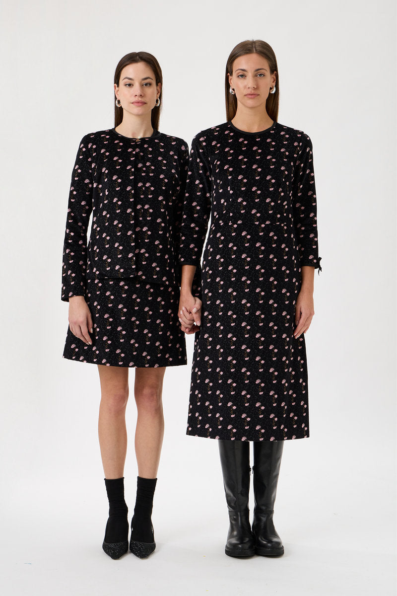 A-line Dress - 9442 Fiori