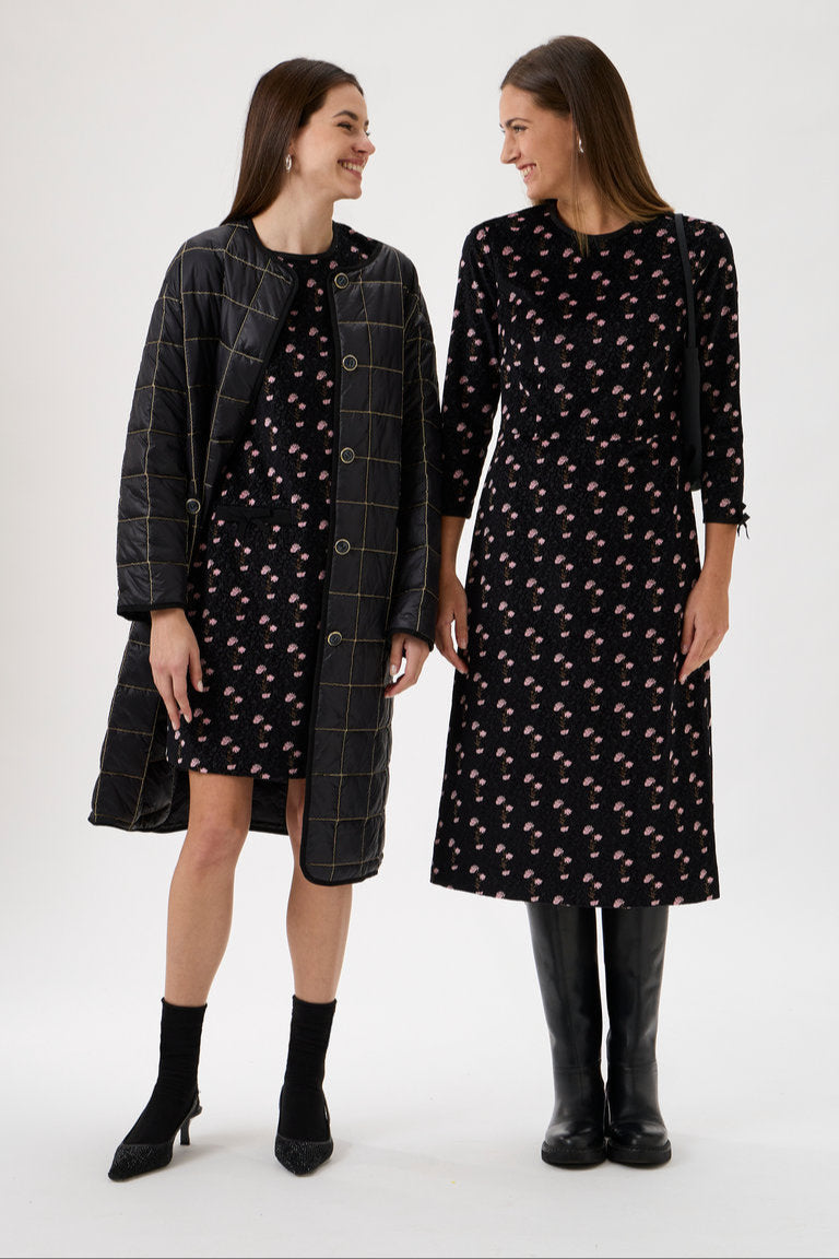 Dress A-line Short - 9501 Fiori