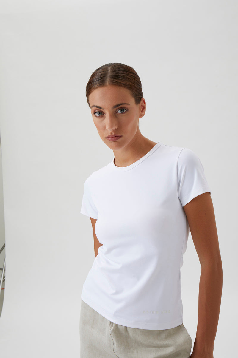 Classic t-shirt in Nair - White