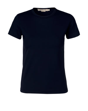 Short Sleeved Fitted T-shirt In Nilo - 1002 Black