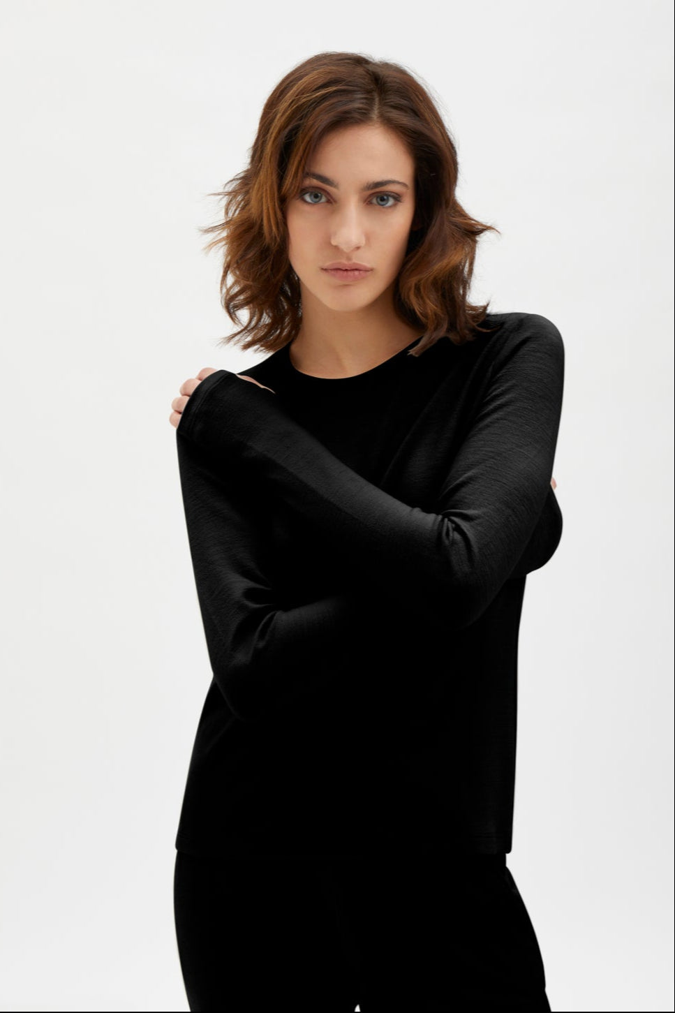 Classic T-shirt blouse - 11168 Black