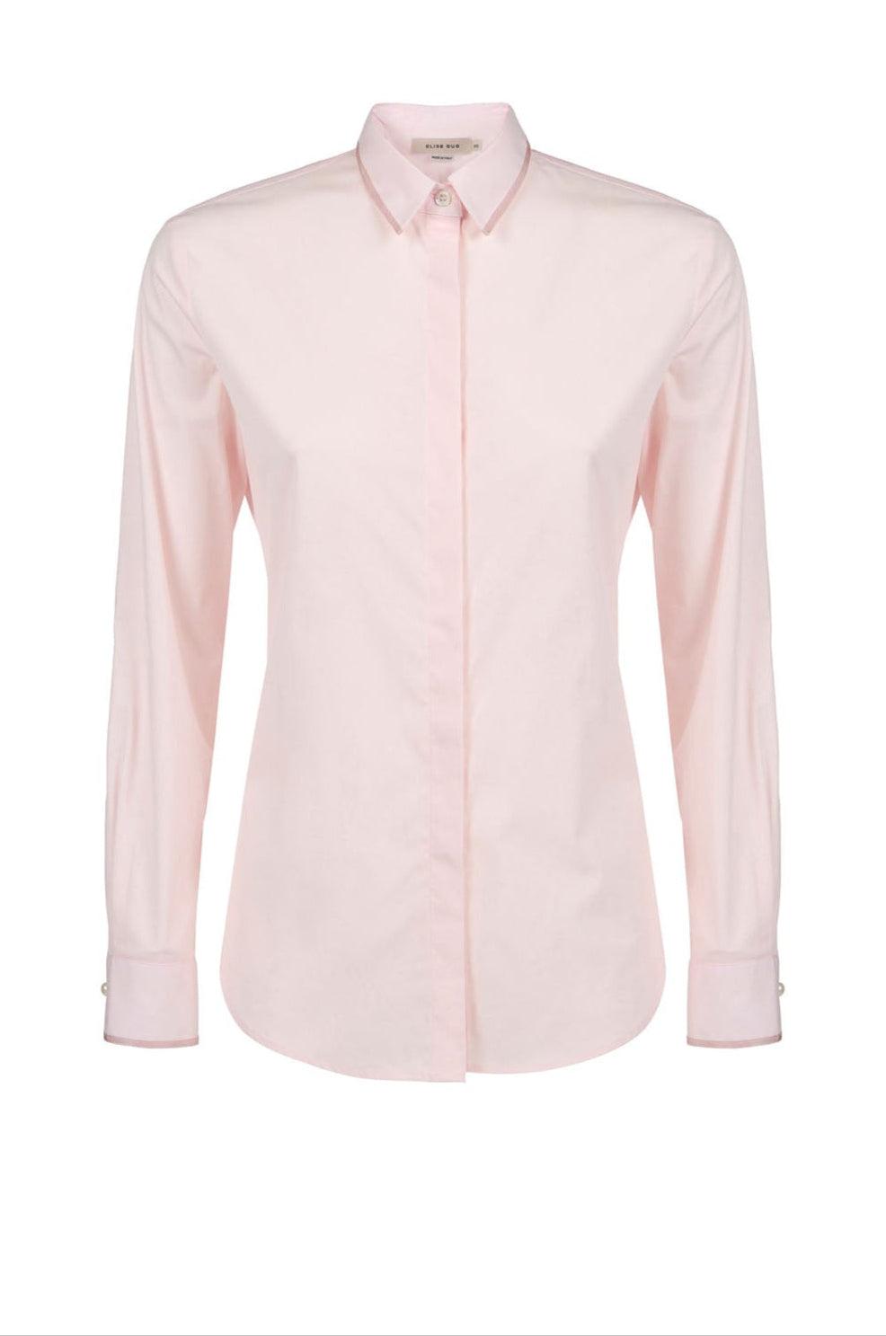 Classic Shirt Grosgrain Details - 2207-CP Rosa