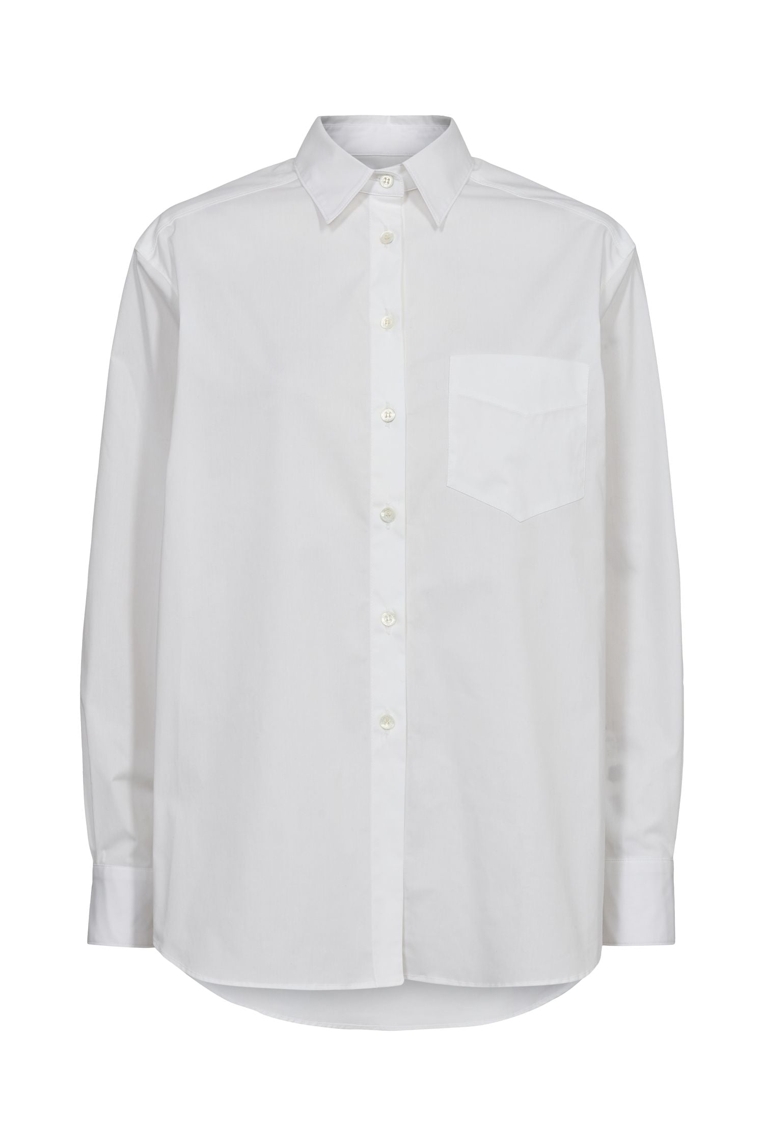 Oversize boyfriend shirt - White