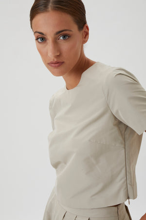 T-SHIRT BLOUSE 2231 CANGURO - BEIGE