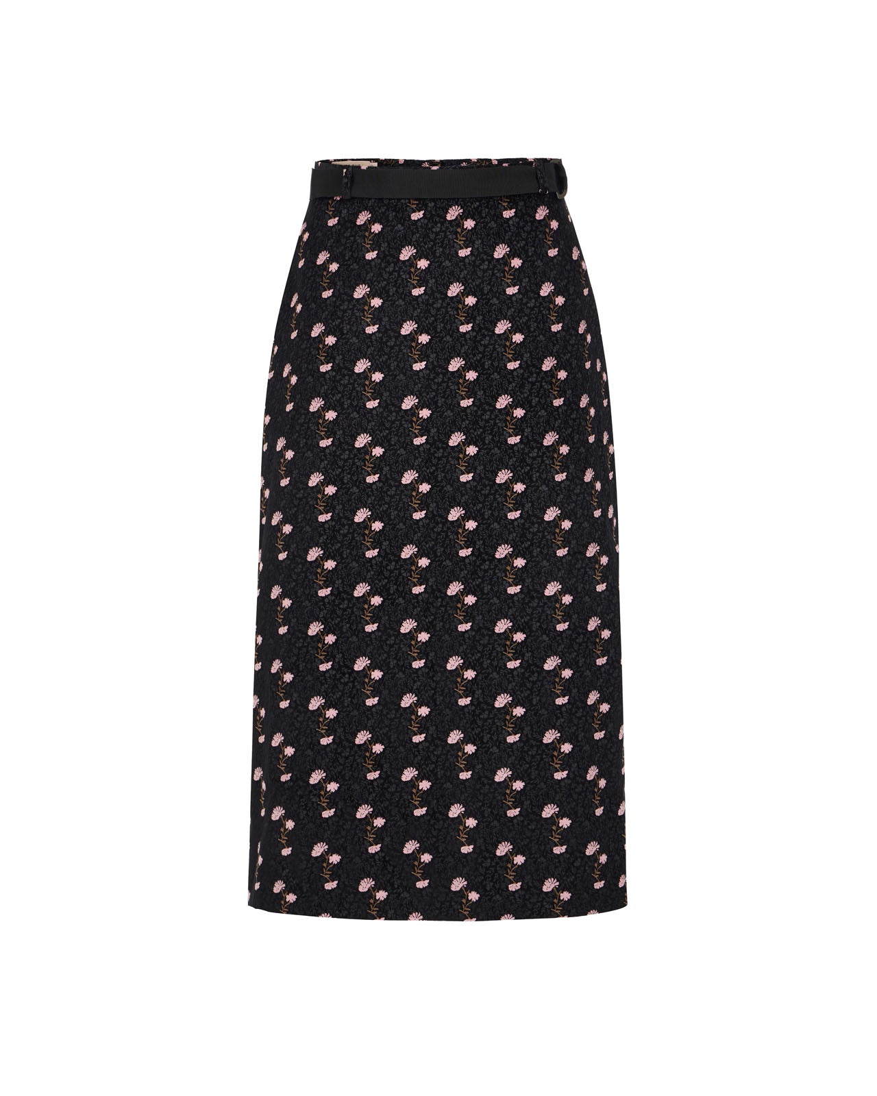 Velvet Wool Midi Skirt – 3350 Fiori