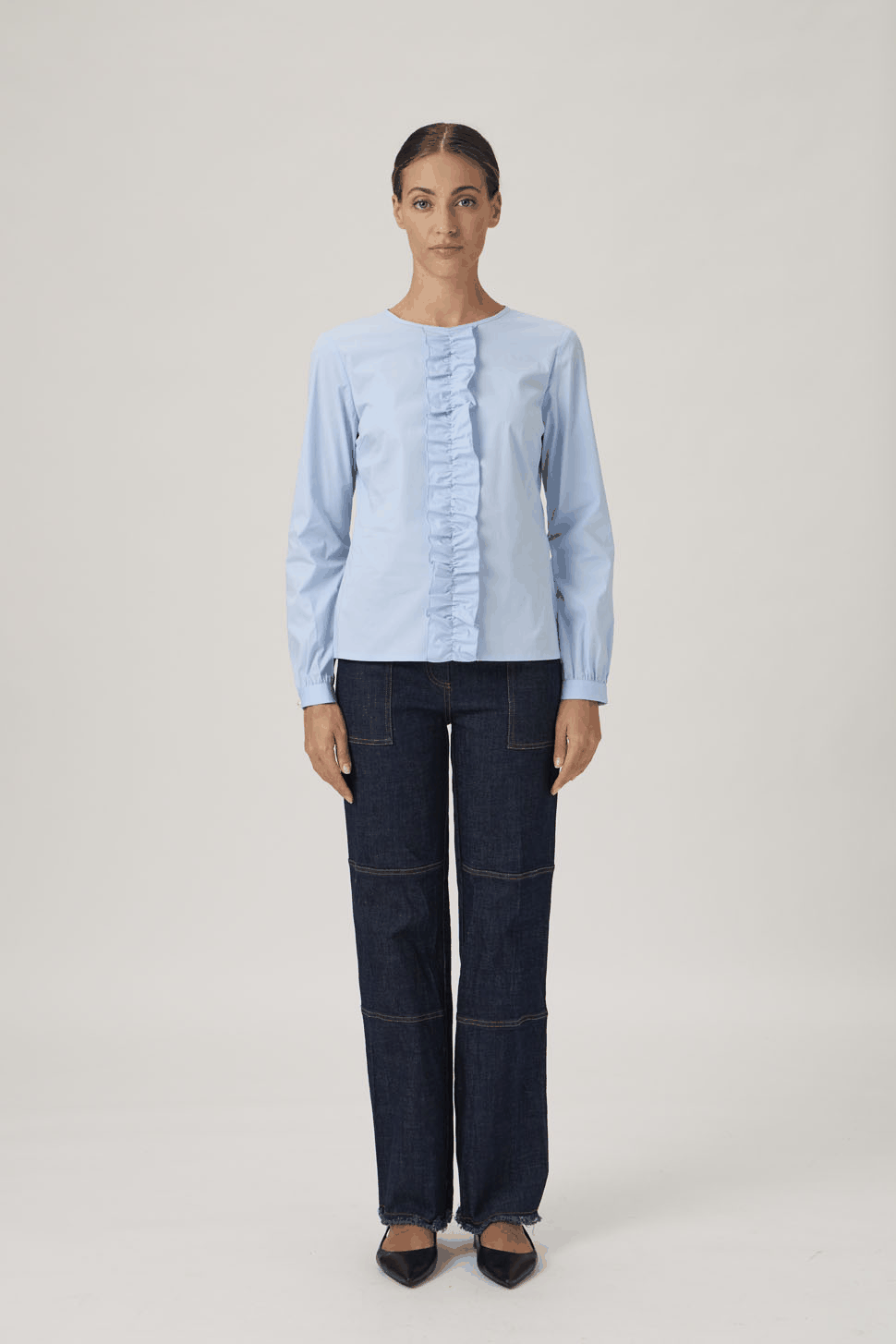 Wide fit jeans - Blue