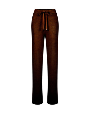 Straight Legged Pants - 4022 Cioccolato