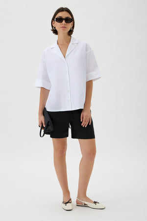 Drawstring Shorts - 458-S NAIR BLACK