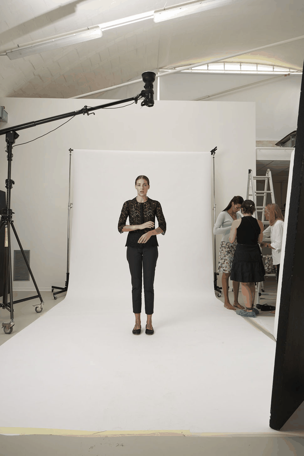 Classic slim pants - Black