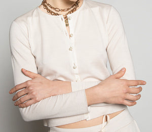 Classic Gug cardigan - Cream