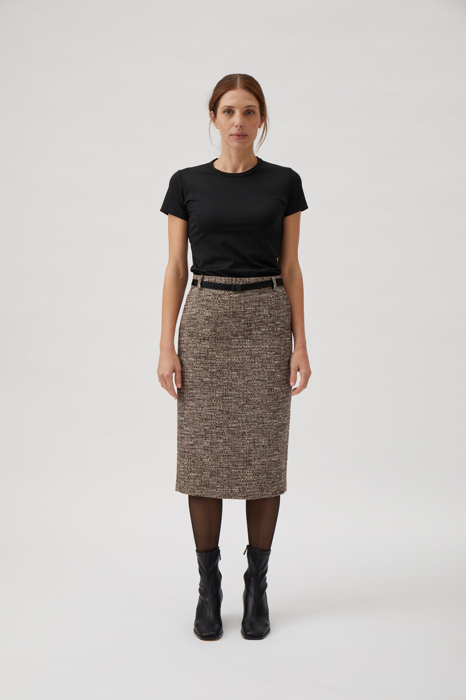 Pencil skirt in tweed - Sample