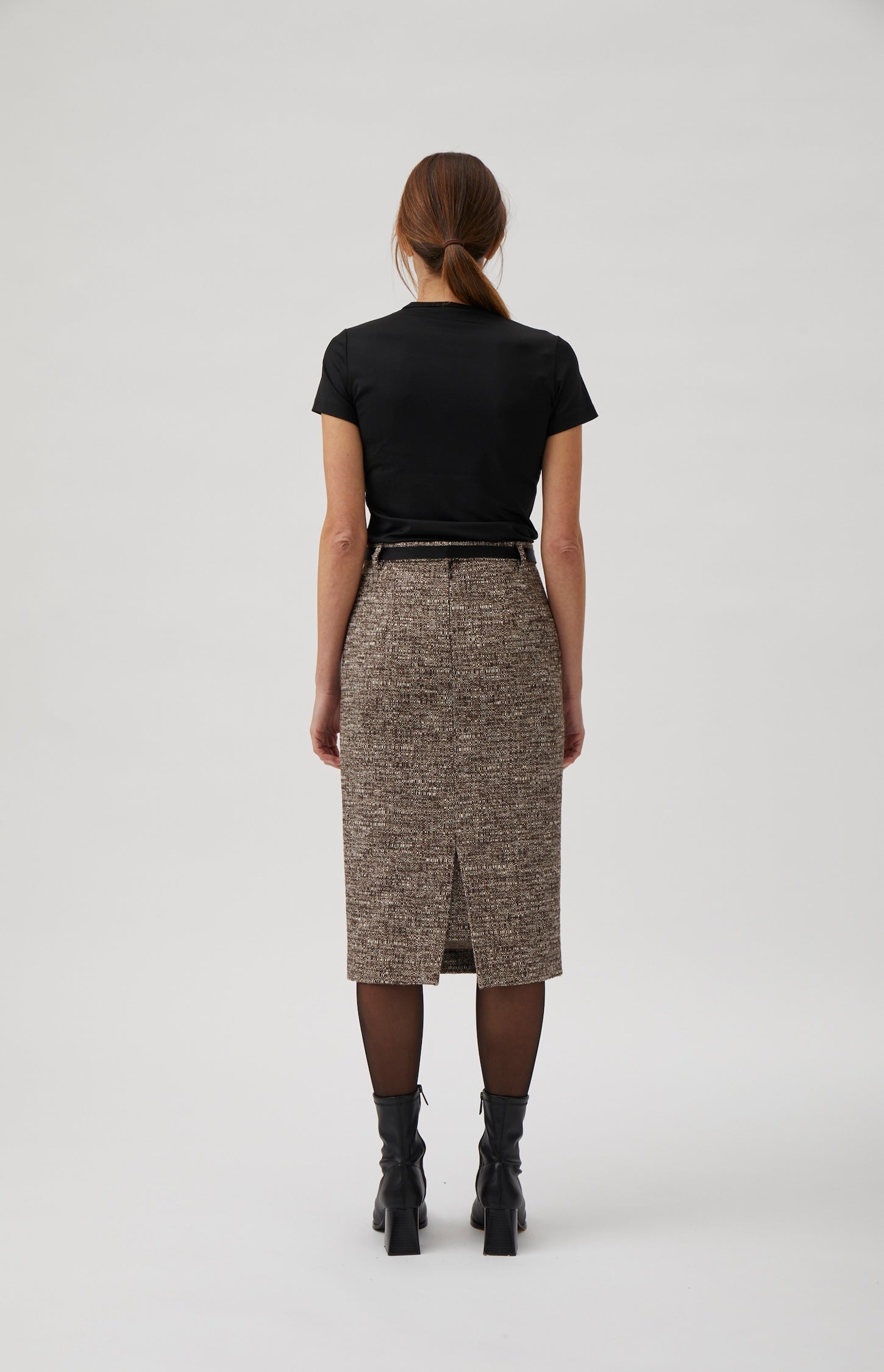 Pencil skirt in tweed - Sample