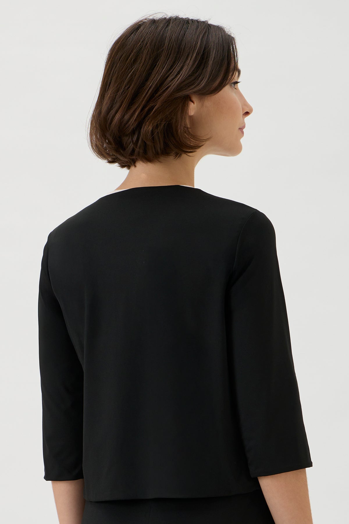 Cardigan 3/4 Sleeves - 5036 NILO BLACK