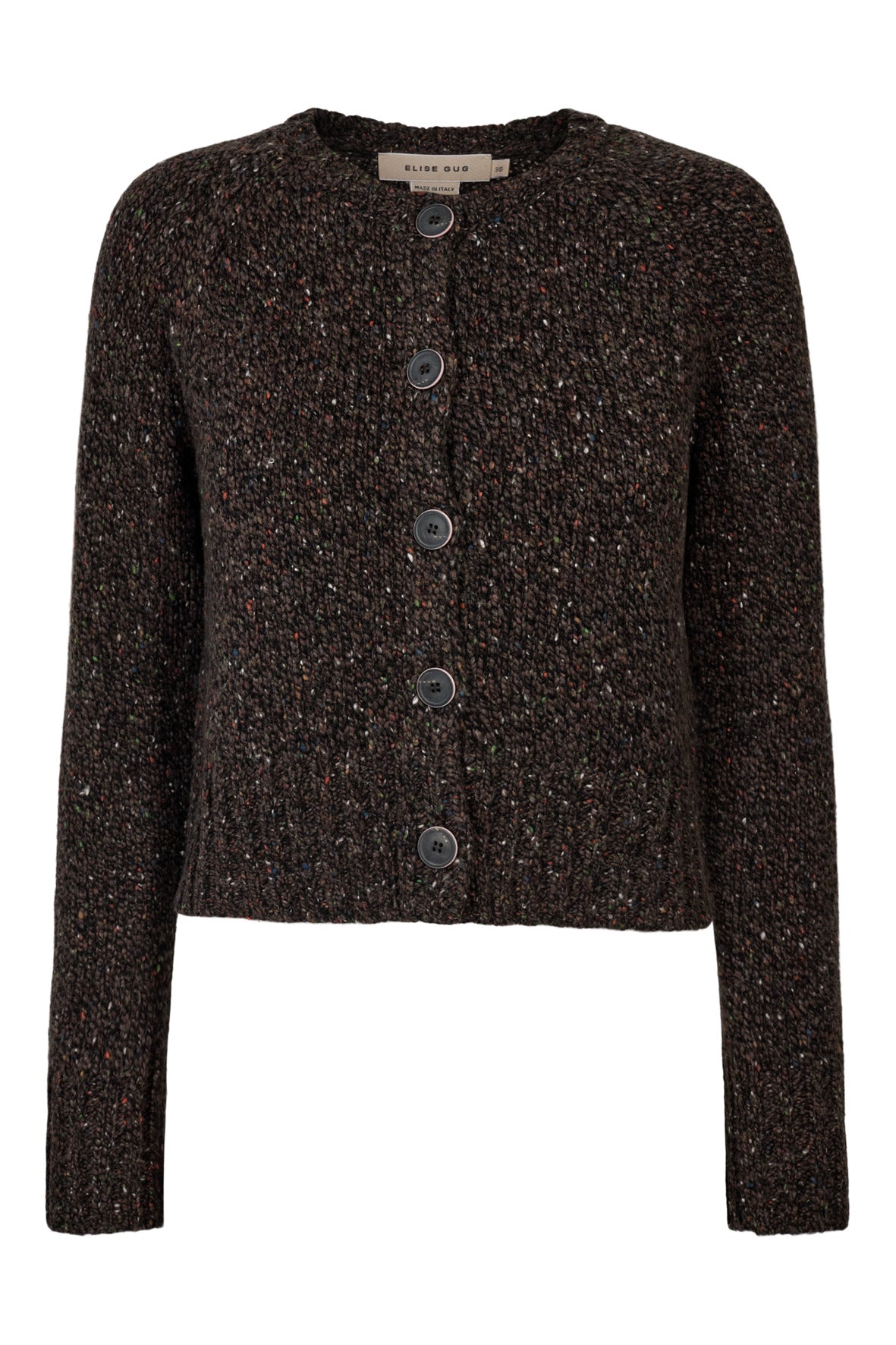 Cardigan in Dixit – 7084 Brown Melange