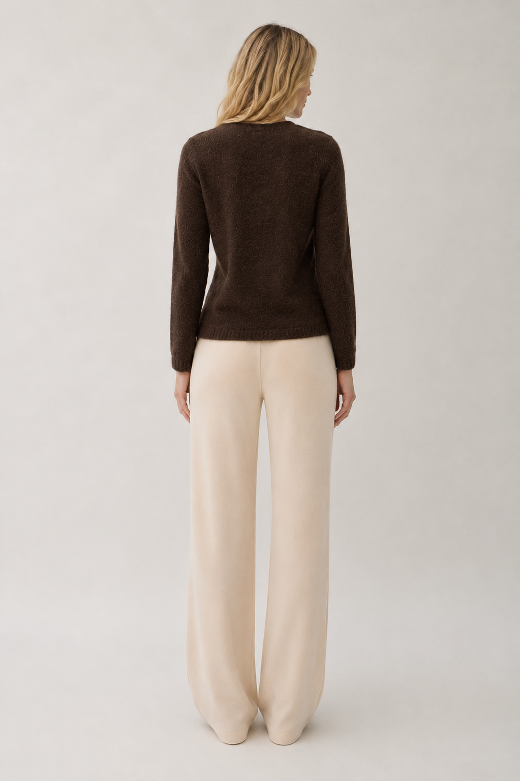 Sweater Long Sleeves in Sid – 7087 Brown