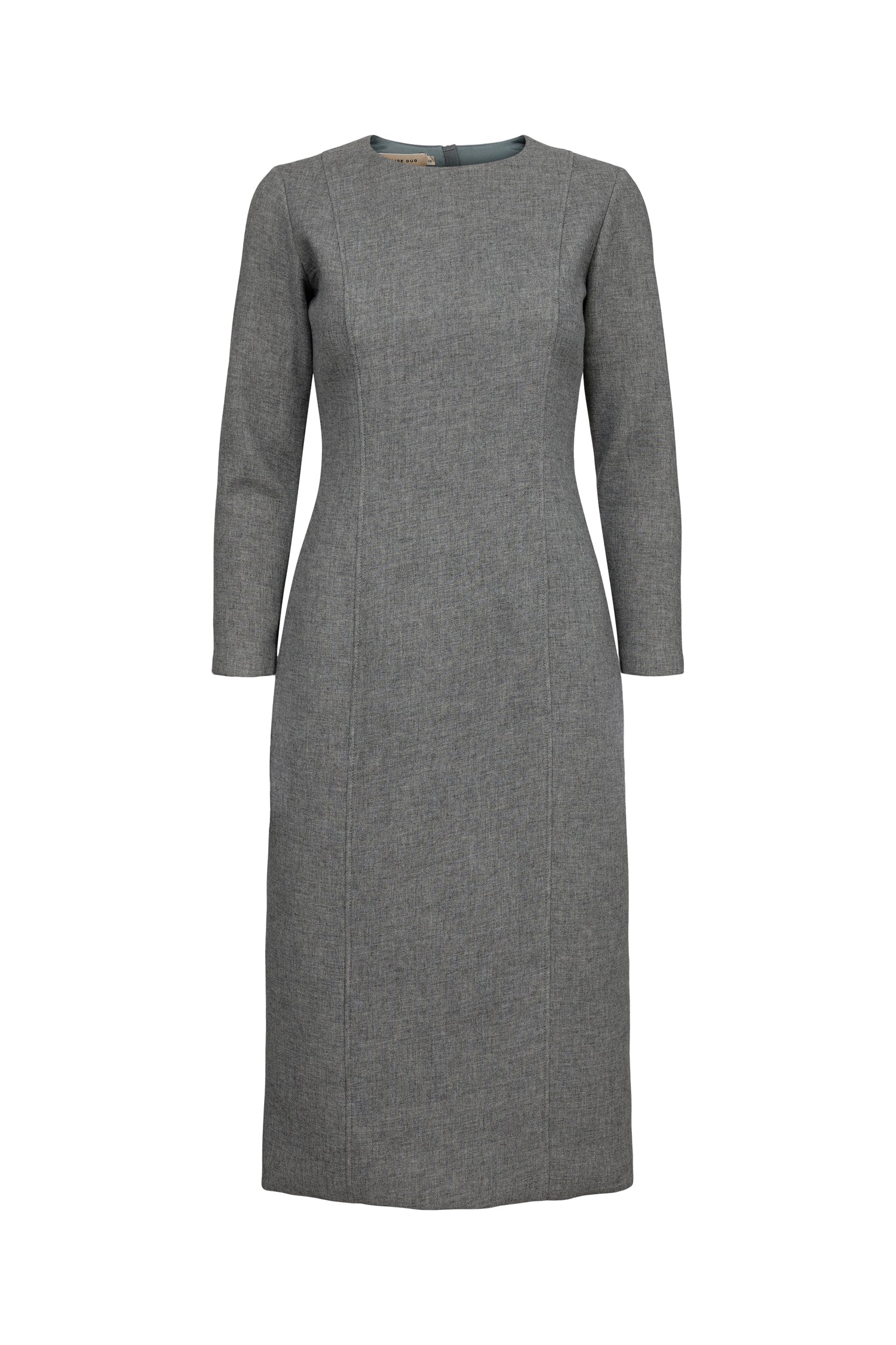 Double weaved dress - Light grey