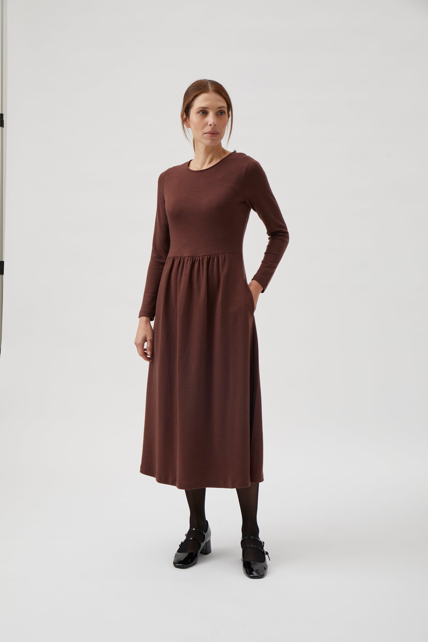 Classic Gug dress, long - Castagne