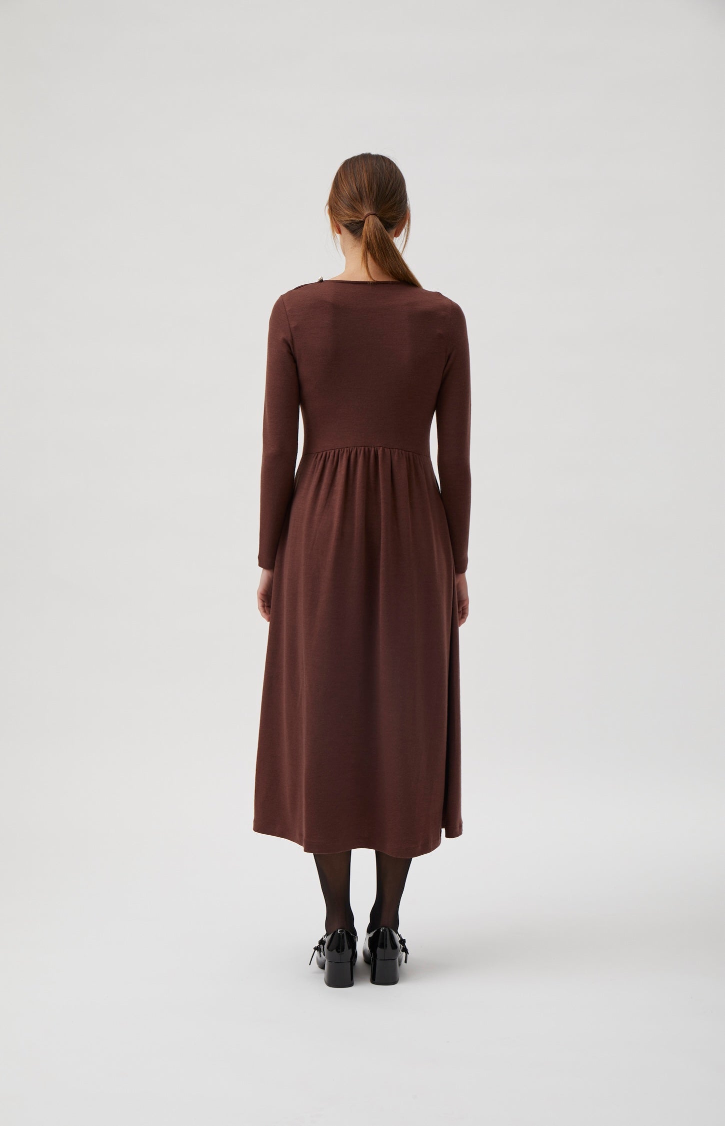 Classic Gug dress, long - Castagne