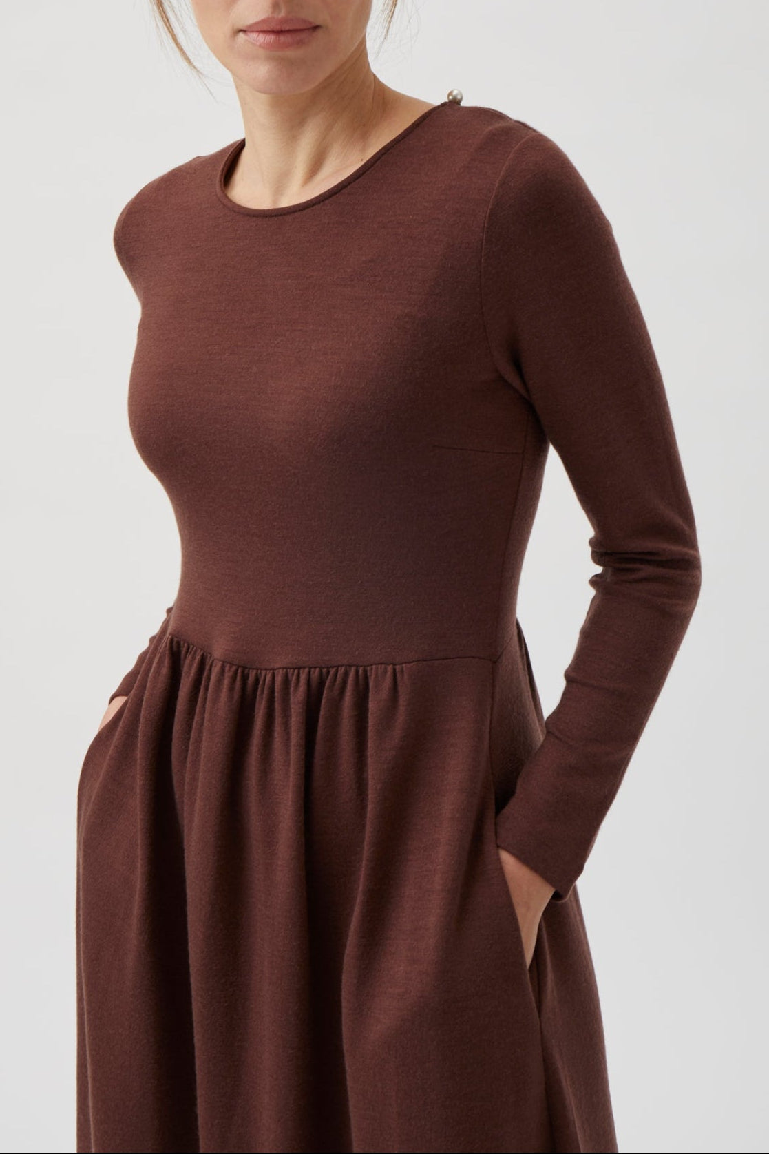 Classic Gug dress, long - Castagne