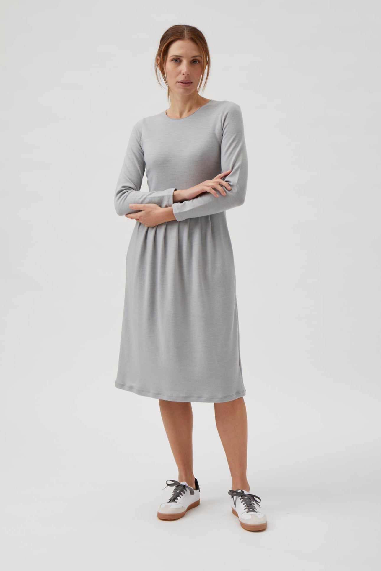 Classic Gug dress - 9486 Light grey