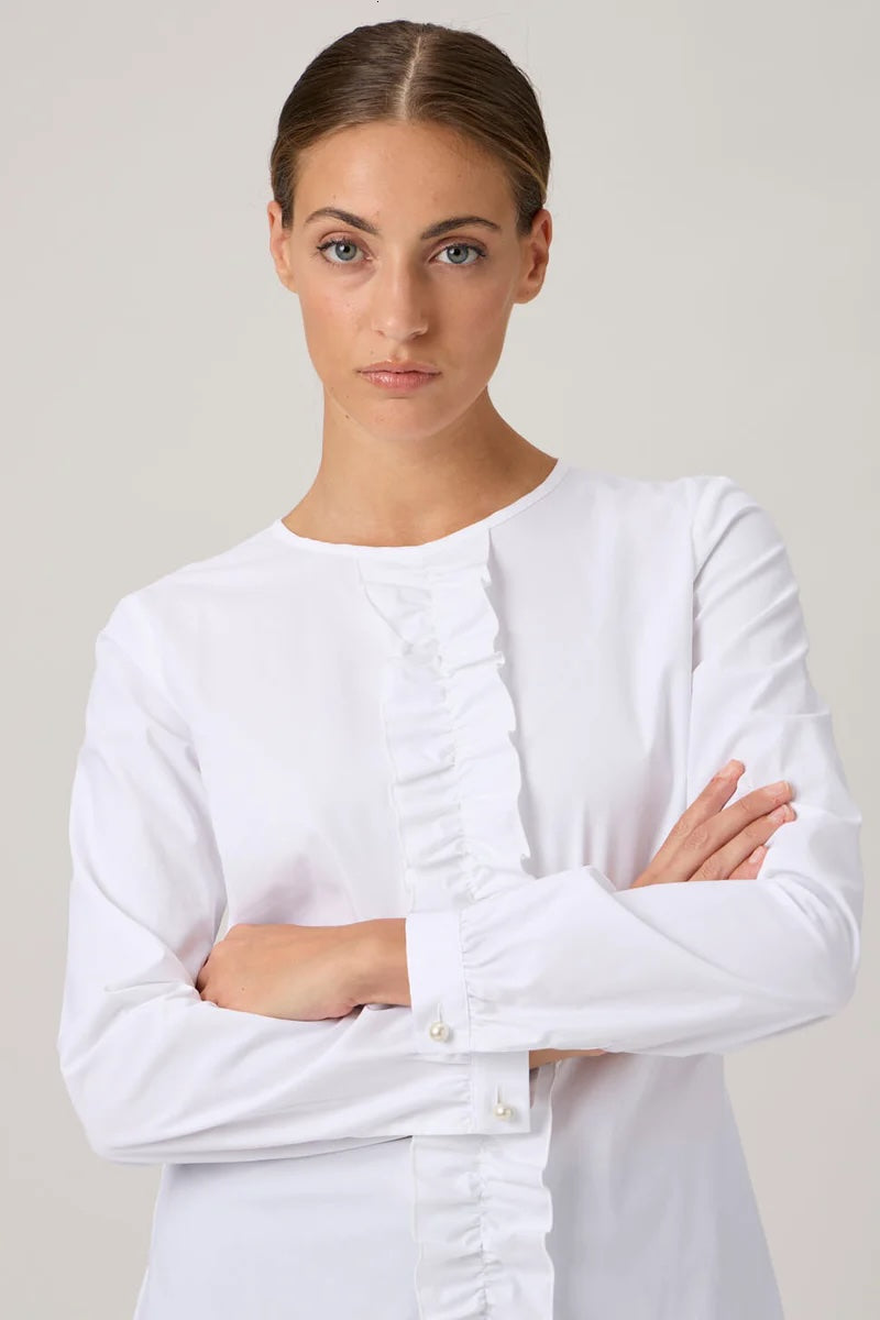 Blouse Rouge In Front – 208 Maxlin 208 White