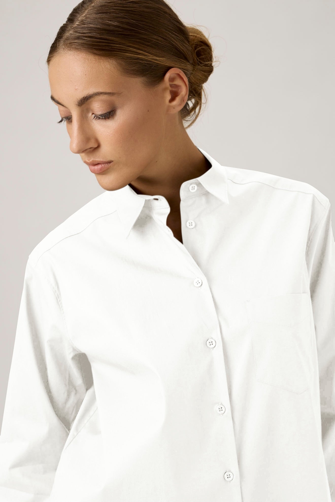 Classic Shirt boyfriend – 2237 White