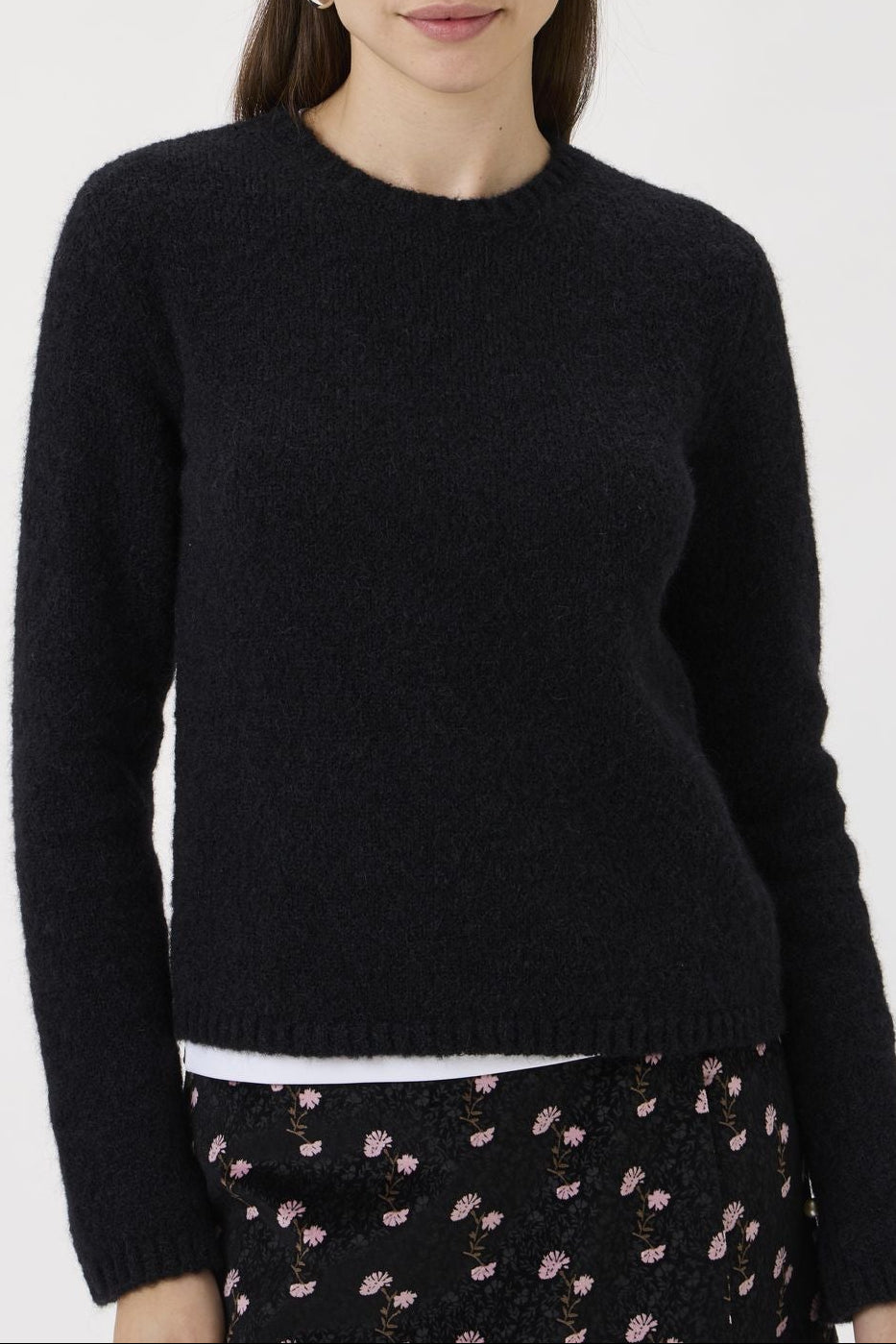 Sweater With Long Sleeves Bellone - 7067P Black