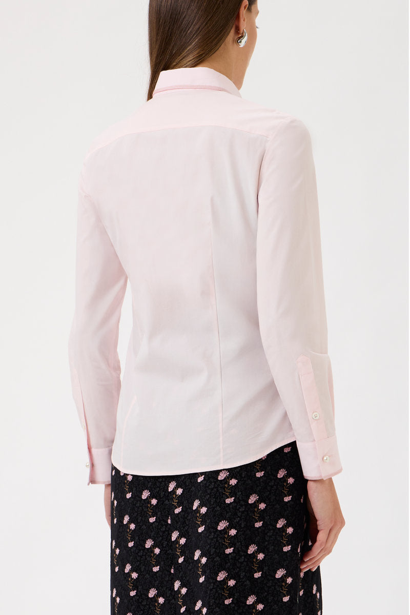 Classic Shirt Grosgrain Details - 2207-CP Rosa