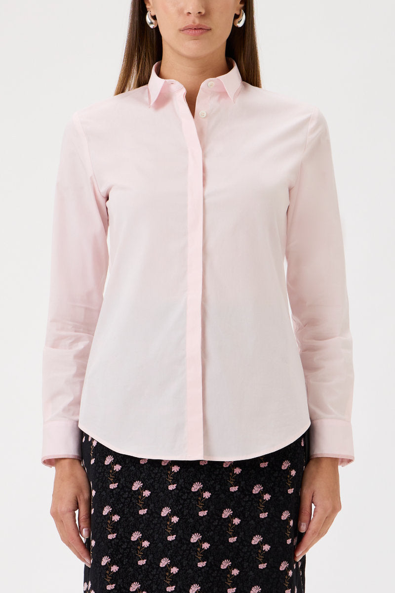 Classic Shirt Grosgrain Details - 2207-CP Rosa