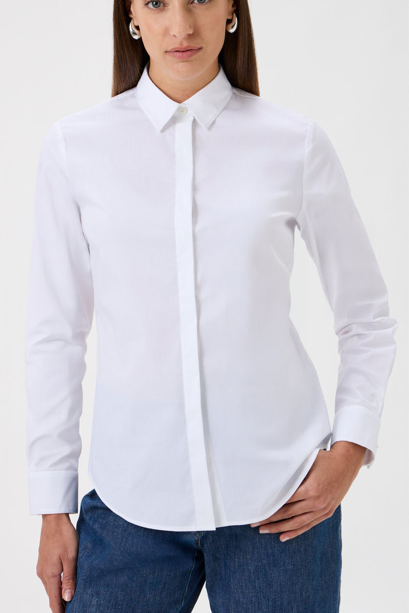 Classic Shirt boyfriend – 2239 White
