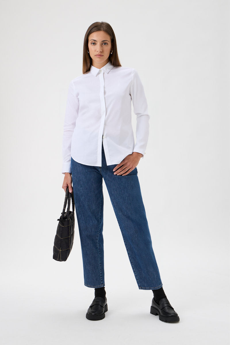 Classic Shirt boyfriend – 2239 White