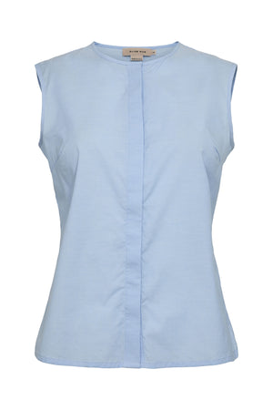 Sleeveless Top - Light Blue