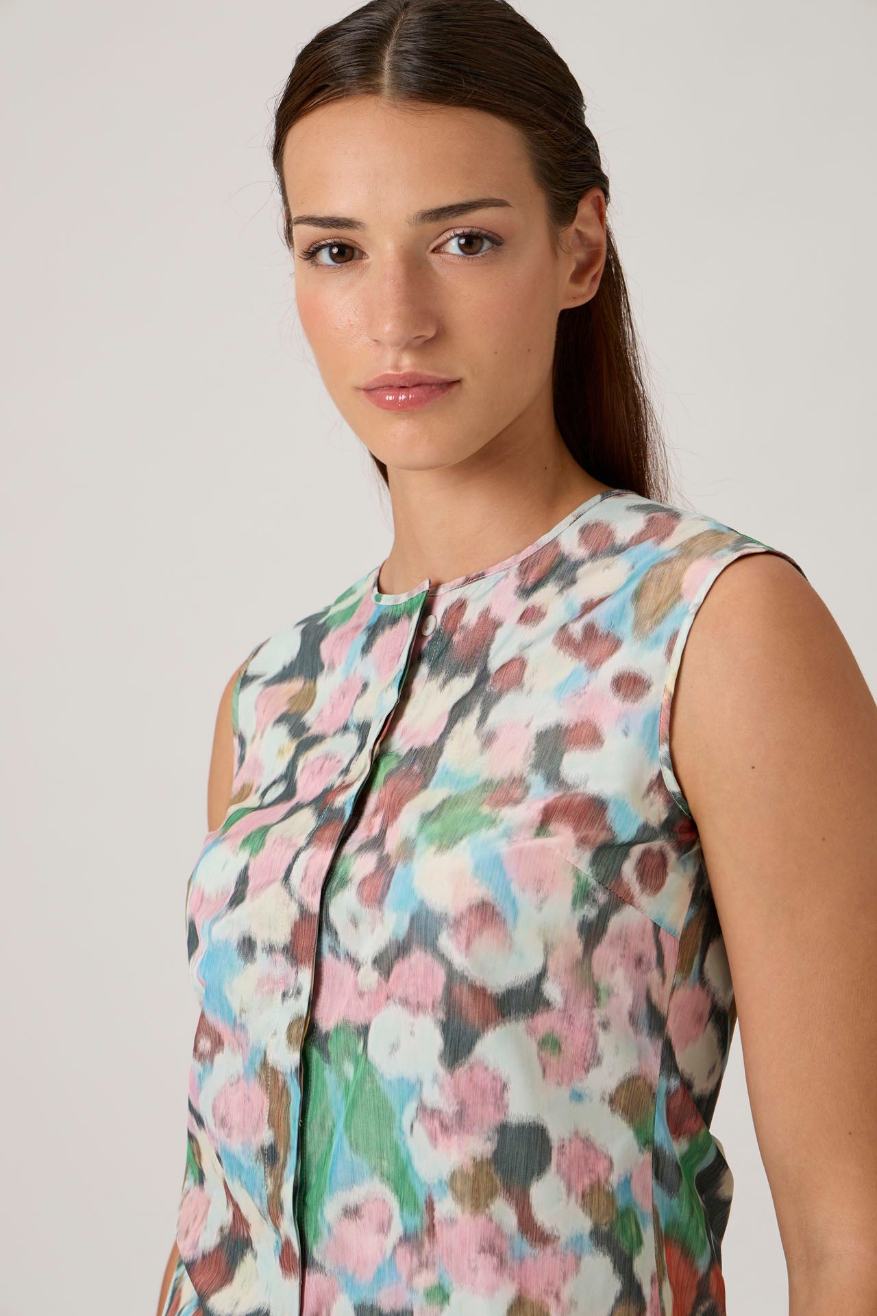 Sleeveless Top - Fiori