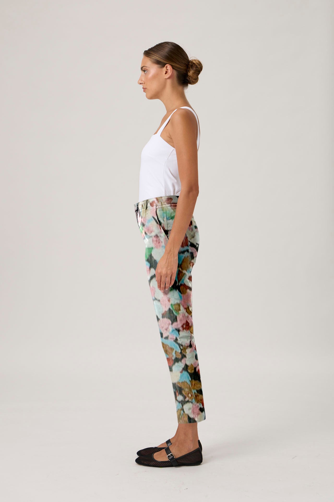 Tailored High-Waist Pants - Fiori