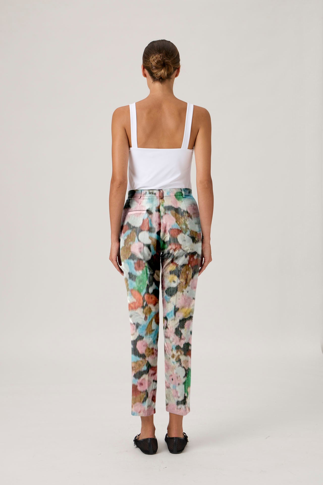 Tailored High-Waist Pants - Fiori