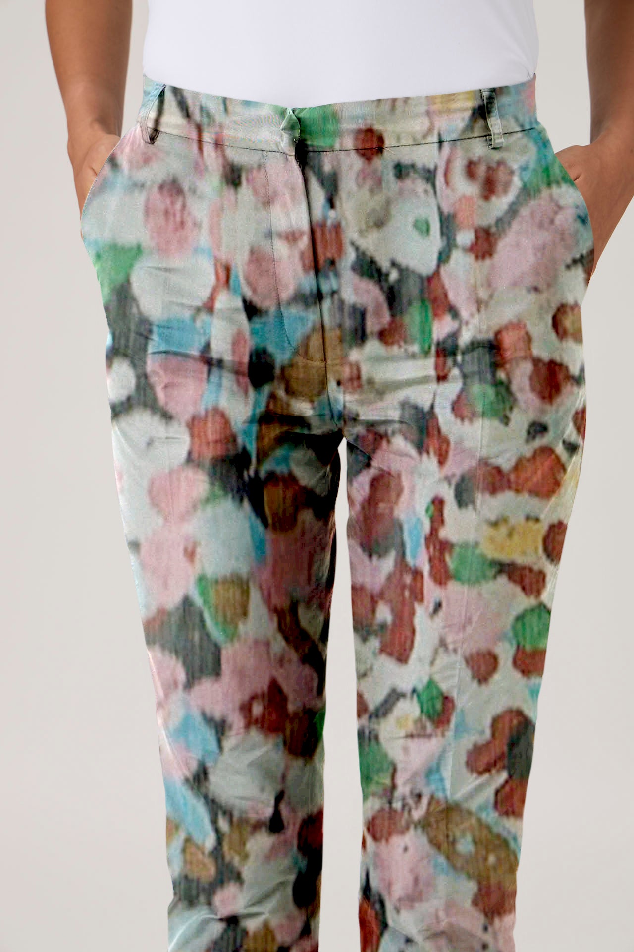 Tailored High-Waist Pants - Fiori