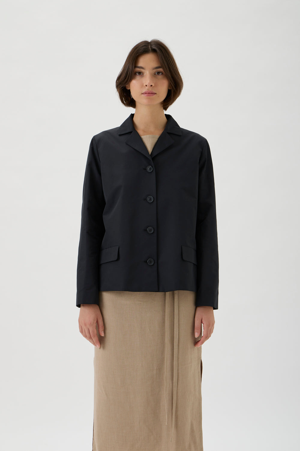 Short Classic Jacket – 5035 Canguro 5035 BLACK