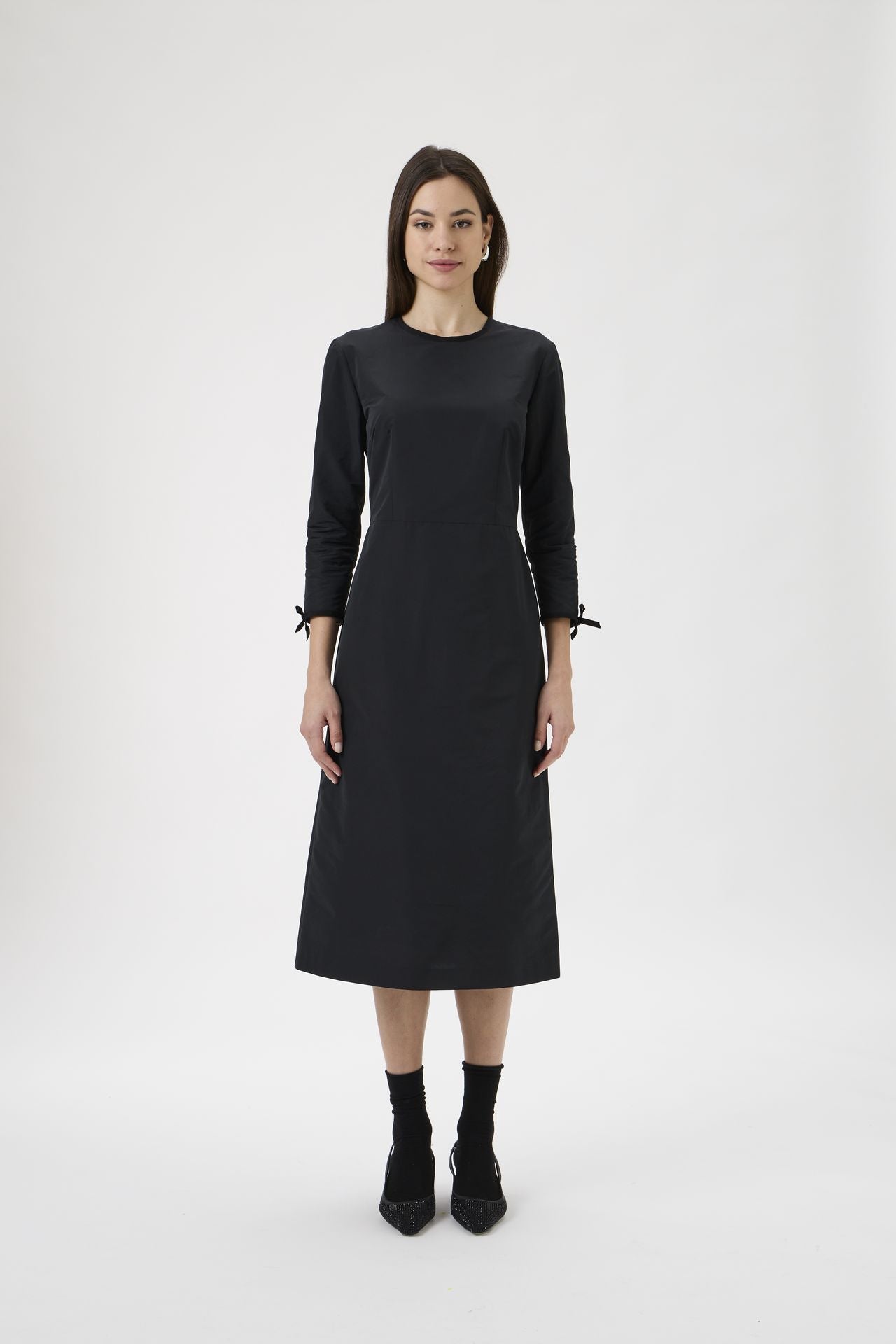 A-line Dress - 9442 Black