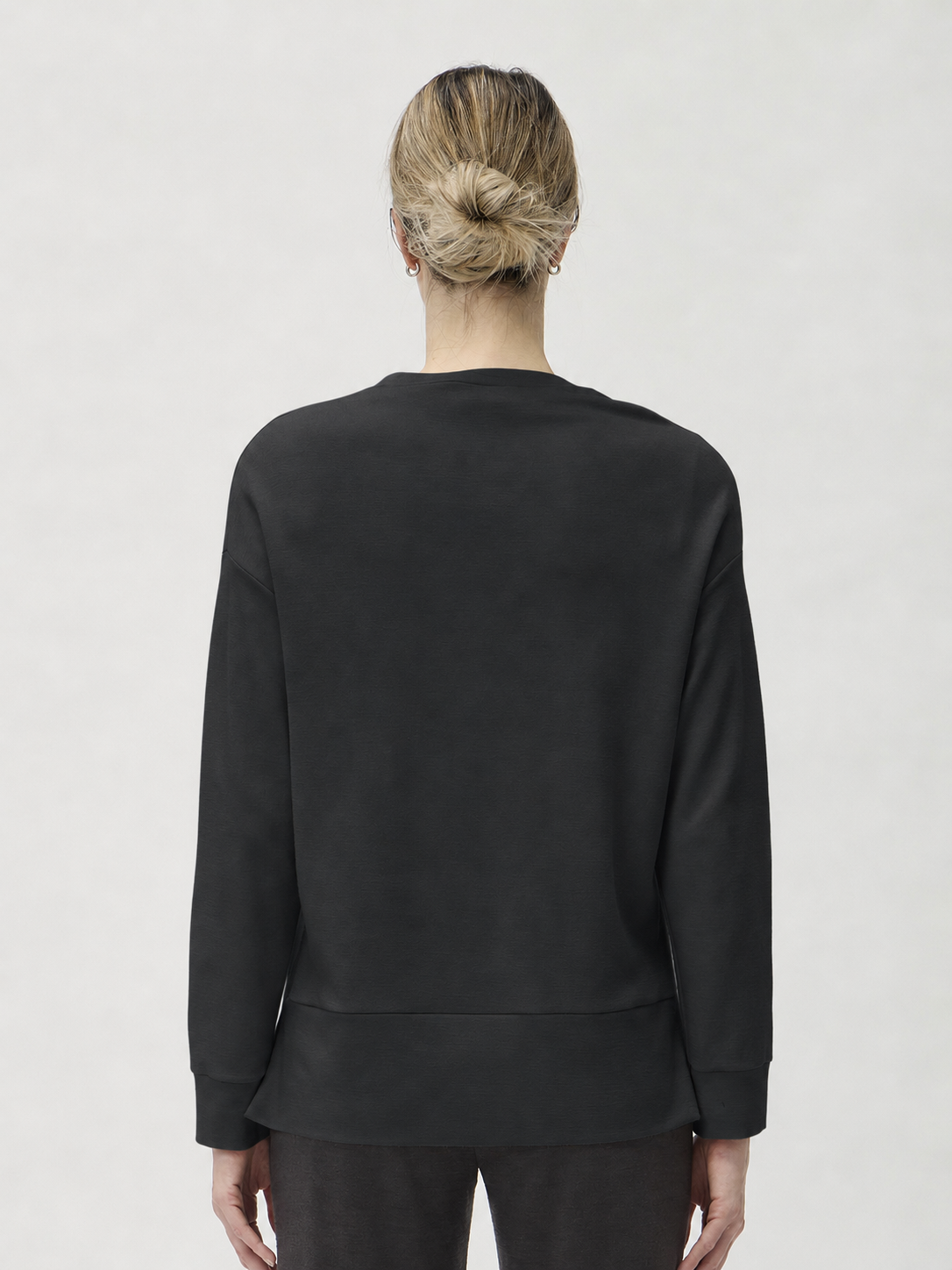 Sweatshirt in Darfo – 1193 Black
