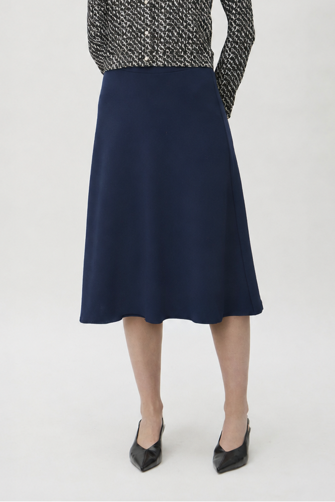 Flared Skirt in Darfo – 3365 Blue