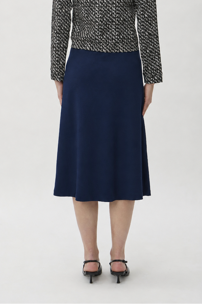 Flared Skirt in Darfo – 3365 Blue