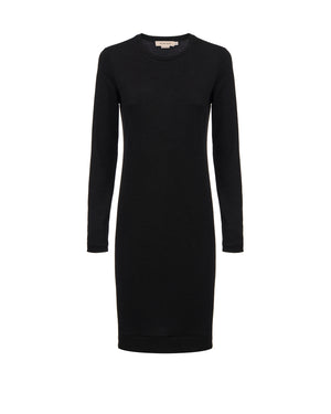 Short Straight Dress - 9502 Black