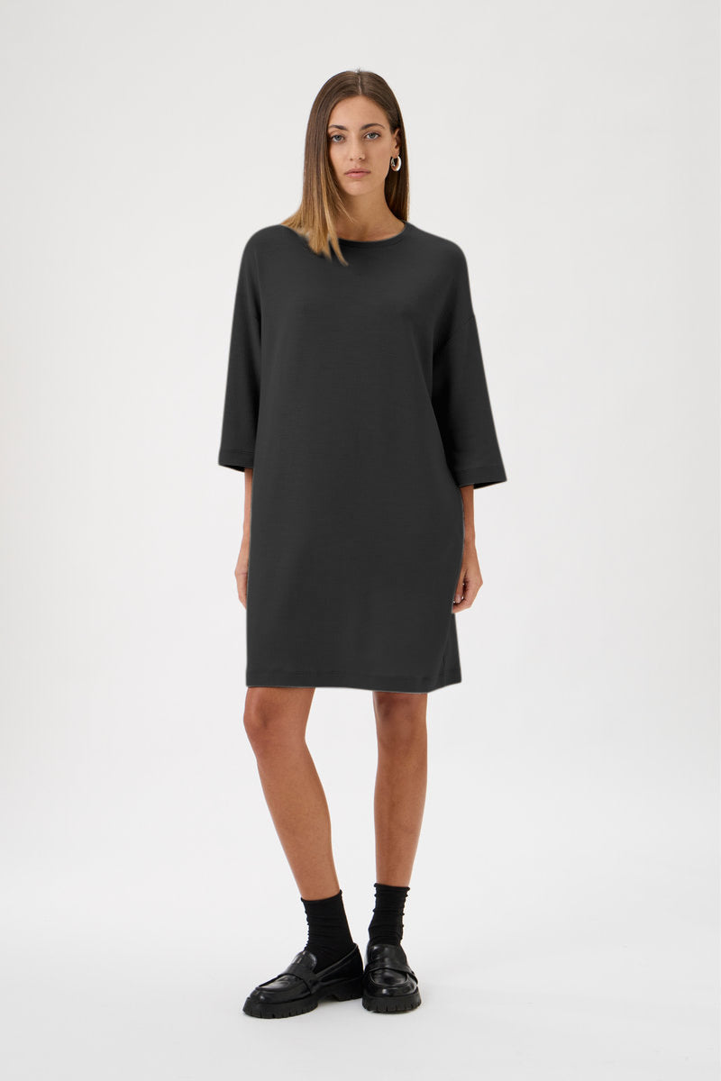 Short Straight Dress - 9503 Black