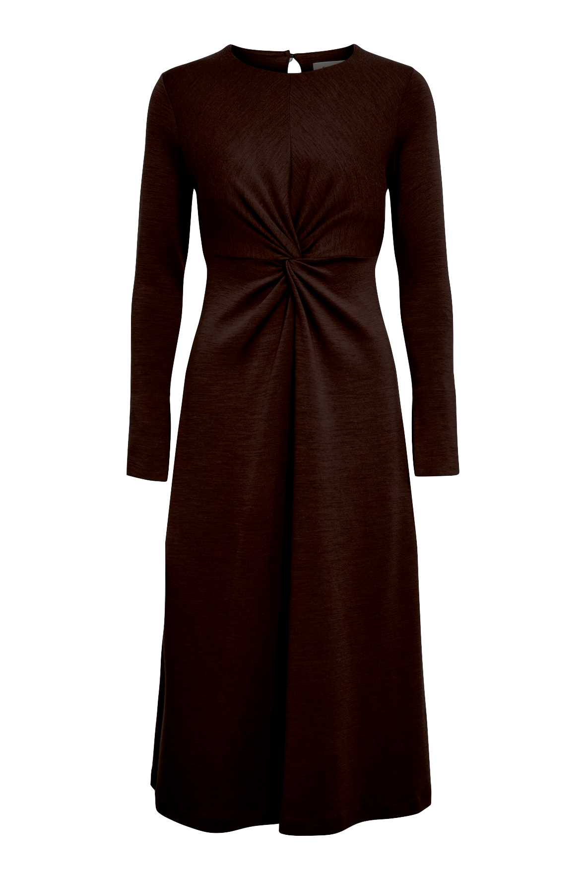 Knot Front Dress in Darfo – 9524 Caffe