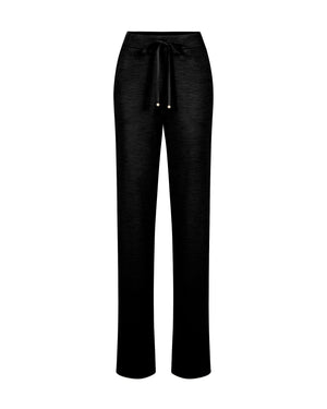 Straight Legged Pants - 4022 Black