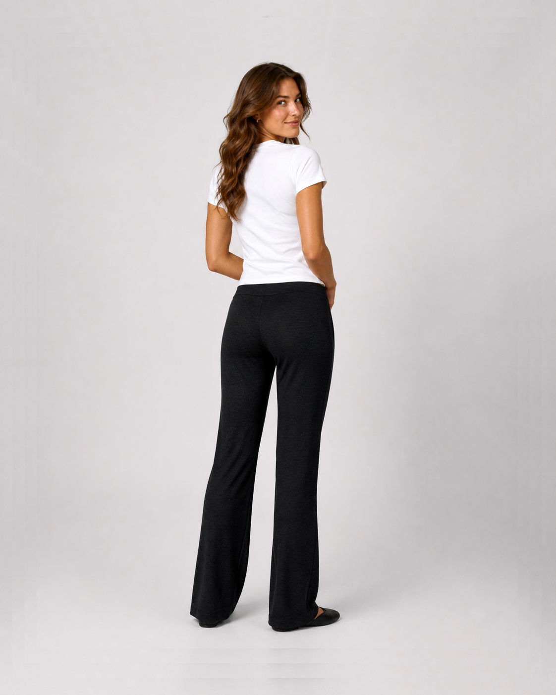 Straight Legged Pants Darfo- 4022 Black