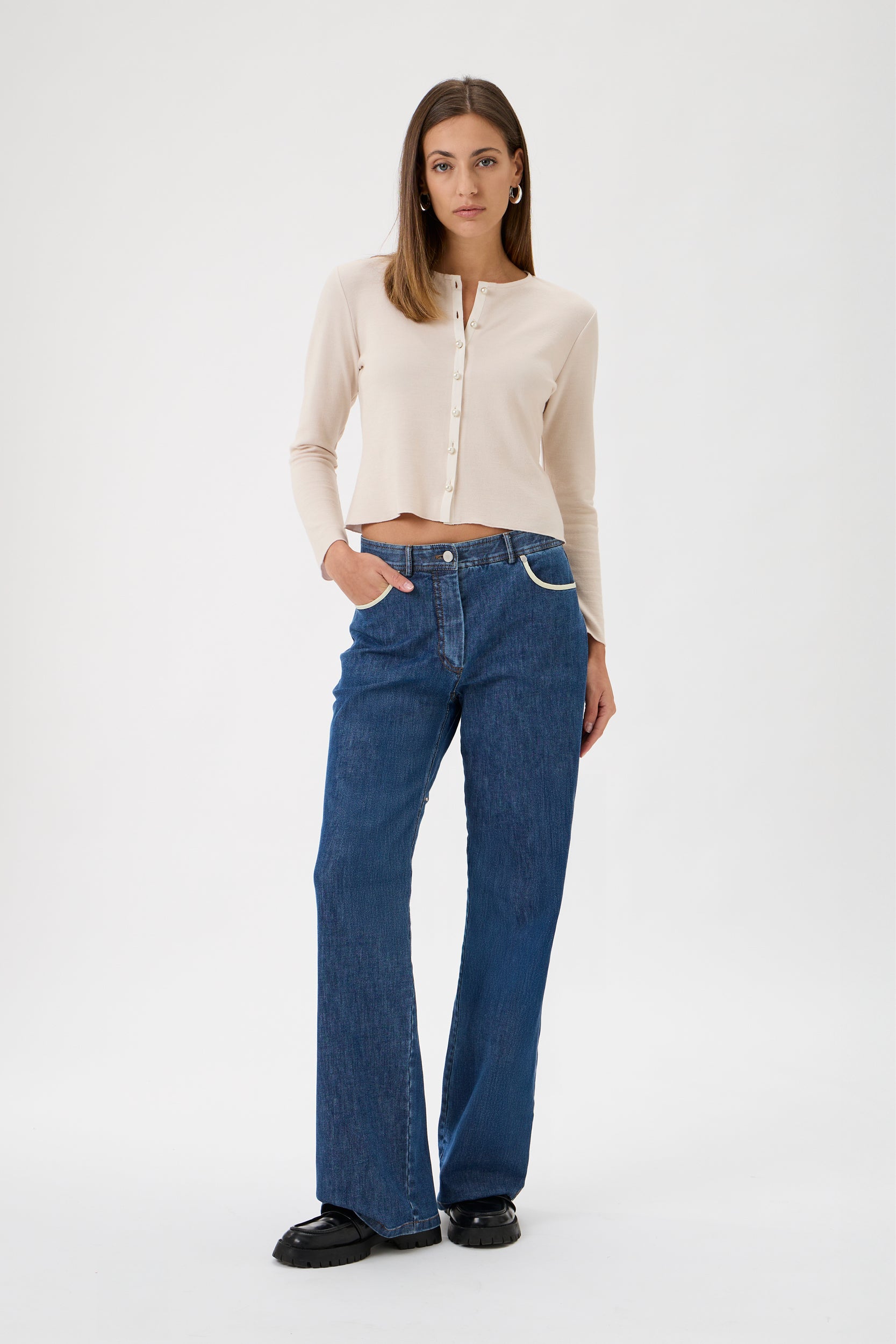 Classic Gug cardigan - Cream