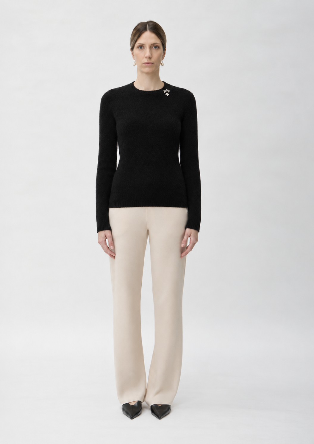 Sweater Long Sleeves in Sid – 7087 Black